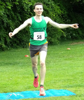 This photo is of Connor McGurk. It was taken by Compton Harriers