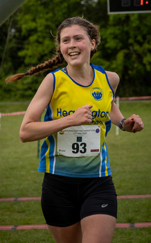 This photo is of Leonie Glasson. It was taken by Roger Goddard