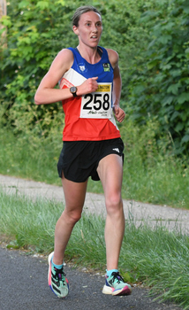 This photo is of Melissa Hawtin. It was taken by John Harvey