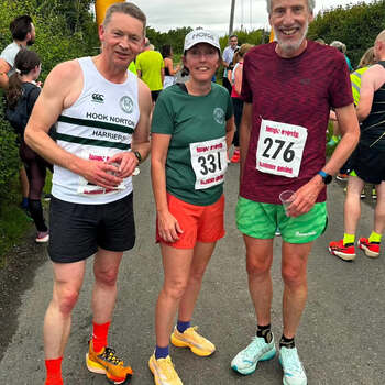 This photo is of Paul Taylor, Emma Needell and David Bunney